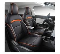 Fodere Sedili Auto Coprisedile Per Auto Per MG4 Per MULAN Accessori Interni Set Completo Automobili Pelle Coprisedili(Nero,Standard)