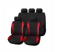 Fodere Sedili Auto Per Toyota Per Yaris Per Camry Per Verso Per Prado Per Corolla Per Prius Coprisedile Per Auto Taglia Universale 5 Posti Coprisedili(Rosso)