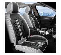 Fodere Sedili Auto Set Completo Di Coprisedili Universali In Similpelle Per Auto Per Jaguar XF F-Pace E-pace I-Pace X-Type XE XJ XK Coprisedili Anteriori(Grey,Standard)