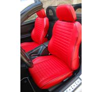 FODERE SEDILI AUTO SU MISURA ASIAM MERCEDES SLK SIMILPELLE ROSSA