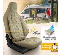 Fodere Sella Coperture Camper Compatibili Per Frankia Beige 430L40