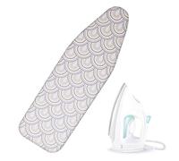 Foderina da Stiro 81x30cm 92x33cm 97x33cm 110x35cm 122x38cm copriasse da stiro universale, Ricambio Copri ASSE da Stiro, Permeabile al Vapore, Semplice da riporre ( Color : B , Size : 110x35cm(43x14in