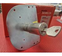 FODERINA PIASTRA PER SERRATURE CR TONDA A POMPA CILINDRO EUROPEO TITAN T200 DOM