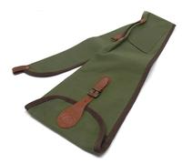 Fodero custodia in tela per fucile riporti cuoio 90000041