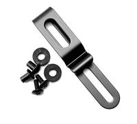 Fodero in acciaio inox KHEISE Vita Clip Piccolo Guaina Fare Accessori Cintura Posteriore Morsetti Carring Systems Strumento Parti Kydex IWB Clip