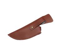 Fodero in pelle, fondina per coltelli in pelle, cassetta portatile per coltelli, protezioni per bordi per coltelli in pelle PU, per coltelli da disossamento da 15,2 cm, con passante per cintura per