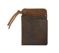 Fodero multiuso EDC, tasca per cintura, in pelle, con portapenne, portachiavi e tasca per torcia elettrica, per lavoro e uso quotidiano