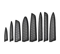 Fodero Nero Da 8 Pezzi, Copri Coltello In Plastica, Copertura Protettiva Per Utensili, Utensili Da Cucina, Accessori Per Utensili, Copri Coltello Resistente