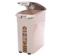 Fodero Per Flamingo Kody 54L Beige Rettangolare Per Cani Con Ruote E Paletta