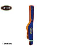 FODERO PORTA CANNE 170 1 CERNIERA ZB170I IGNESTI BLUE ORANGE MOD. BOLO SURF