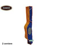 FODERO PORTA CANNE 170 2 CERNIERE ZB270I IGNESTI BLUE ORANGE MOD. BOLO SURF