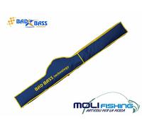 FODERO PORTACANNE BAD BASS CON PANCIA 3 CERNIERE CANNE SURFCASTING 3 LUNGHEZZE