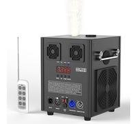 FODEXAZY Nuova Versione 1000W Macchina pirotecnica, d-mx512 effetto per palcoscenico con telecomando per bar feste Halloween Natale matrimoni concerti