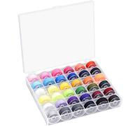 Fodlon Bobine da Cucire, 36pcs Bobine Rocchetti,Bobine Macchina Cucire con Trasparente Bobbin Storage Case per Macchina da Cucire Brother Singer Janome Elna Babylock Kenmore Pfaff