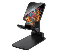FodPand Supporto per telefono cellulare regolabile colorato con note musicali per scrivania Supporto per telefono portatile universale per telefoni vivavoce per aereo, accessori da viaggio
