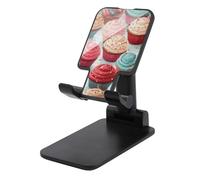 FodPand Supporto per telefono cellulare regolabile colorato cupcake ciambelle per scrivania supporto per telefono portatile universale vivavoce supporto per telefoni essenziali da viaggio in aereo