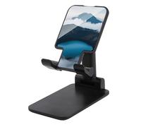 FodPand Supporto per telefono cellulare regolabile con cratere vulcanico lago per scrivania Supporto per telefono portatile universale per telefoni vivavoce per aereo, essenziale da viaggio