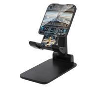 FodPand Supporto per telefono cellulare regolabile per cabina di pilotaggio per aereo, supporto per telefono portatile, universale, supporto per telefoni vivavoce per aereo, essenziale da viaggio