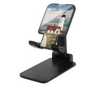 FodPand Supporto regolabile per telefono cellulare con faro per scrivania, supporto per telefono portatile, supporto universale per telefoni vivavoce per aereo, accessori da viaggio, compatibile con 4