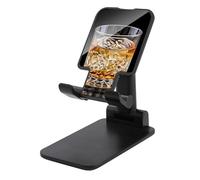 FodPand Supporto regolabile per telefono cellulare da cocktail per scrivania Supporto per telefono portatile Supporto universale per telefoni vivavoce per aereo, essenziale da viaggio, compatibile con