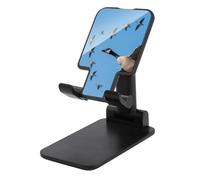 FodPand Supporto regolabile per telefono cellulare Wild Goose per scrivania Supporto per telefono portatile universale per telefoni vivavoce per aereo, essenziale da viaggio, compatibile con 4-8
