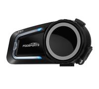 Fodsports FX7 10 - Utenti Mesh Interfono Moto Singolo | Condivisione Musicale, 2000m Interfono per Casco, Doppio Chip V5.4 Auricolari Moto con Multitasking Audio & FM, Impermeabile IPX7