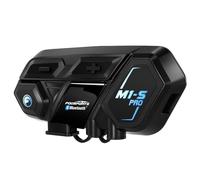 Fodsports M1-S PRO Interfono Moto V2.1, Interfono Casco Moto da 2000m per 8 Motociclisti, 5.0 Bluetooth Auricolare Moto con Condivisione Musicale, Audio Multitasking Cablato, Cancellazione del Rumore