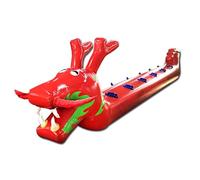 FOELANNE Barca-drago gonfiabile in PVC | Multicolor, dimensioni multiple for giochi di team building