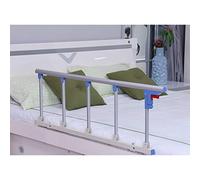 FOELANNE Barriere di sicurezza per letto, Sponda for letto di sicurezza in lega di alluminio pieghevole portatile 120x40 cm multicolore for la maggior parte dei letti(B)