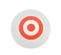 FOELANNE Bersagli in Carta per Il tiro con L'Arco, Bersaglio Mobile in Schiuma con Arco e Freccia da Allenamento for Esterni Multicolore 25x25x3 cm(White)