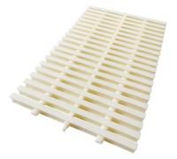 FOELANNE Cappucci per Griglie giuntate, Griglia di drenaggio for Piscina in ABS, Lunghezza 100 cm, Larghezza 15-30 cm(25x100cm)