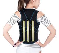 FOELANNE correttore posturale maschile e femminile, Cintura di supporto for il correttore posturale della schiena S/M/L multicolore(S)