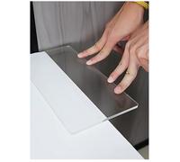 FOELANNE Davanzale in acrilico trasparente, Ripiano trasparente for estensione del davanzale della finestra, dimensioni multiple(70x30cm (27.6x11.8 in))