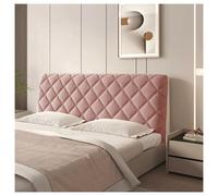 FOELANNE divano a testa di letto, Copri testiera 120-220 cm Multicolore(Gray Pink,190cm)