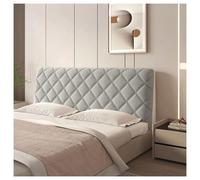FOELANNE divano a testa di letto, Copri testiera 120-220 cm Multicolore(Light Gray,120cm)