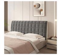 FOELANNE divano a testa di letto, Copri testiera in velluto multicolore 120-220 cm(Dark Gray,160cm)