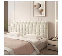 FOELANNE divano a testa di letto, Copri testiera in velluto multicolore 120-220 cm(White,220cm)