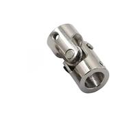 FOELANNE Giunto con Albero Girevole, Giunto cardanico in Ferro Argento Dimensioni Multiple for Barca for Auto RC(8x10mm)