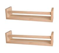 FOELANNE libreria a muro, 2 pezzi libreria in legno libreria sospesa da parete for libri scaffali for parete bagno arredamento cucina porta spezie