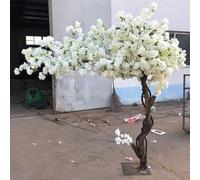 FOELANNE Piante Interne, Confezione da 1 Set di Alberi di ciliegio Artificiali, Decorazione for Interni ed Esterni, Diverse Misure(002,3x3m/9.84x9.84ft)
