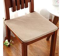 FOELANNE poltrone della sedia da pranzo, Cuscino for sedia in peluche con lacci multicolore, diverse misure(E,50x50cm(20x20inch))