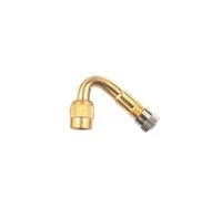FOELANNE Prolunga per Stelo valvola Pneumatico, Adattatore di prolunga in Ottone Piegato a 45-90-135 Gradi for Tubo for Pneumatici for Auto e Moto(Color 1)