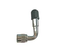 FOELANNE Prolunga per Stelo valvola Pneumatico, Prolunga for Stelo Pneumatico in Ottone Multicolore(Silver 90)