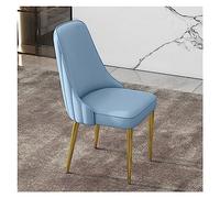 FOELANNE Sedie da pranzo con schienale, Sedie da pranzo imbottite moderne della metà del secolo multicolore(Blue)