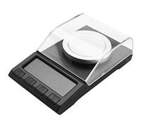 Foemey 0.001G Bilancia Elettronica di Precisione Bilancia Digitale Gioielli con Gemme Bilancia Diamantata Laboratorio Portatile Peso Milligrammo Scala 100G 0,001G