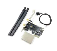 Foemey Adattatore per schede PCIE WiFi Bluetooth Dual Band Wireless Network Card Repetidor Adaptador per PC Desktop per AX200 9260AC