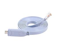 Foemey Cavo di configurazione da USB a tipo C per console di tipo C a RJ45 router seriale debug cavo