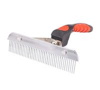 Foemey Pettine per animali domestici Extra Large Rake Pettine Grooming Spazzola Deshedding Strumento di Bellezza Pettine Per Cani di Grande Golden Retriever