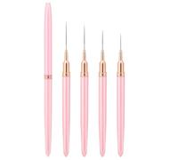 Foemey Set di pennelli per nail art, 5 pezzi, per nail art, punteggiatura e disegno