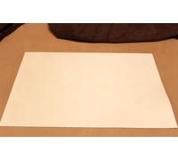 Förster-Fellnest Selezione di taglio: forte pelle bianca, spessa 2,4 - 2,6 mm di spessore. Pelle punziata - conciata al vegetale, per molti progetti: borsa, cuoio, fondina, fodero per coltelli, ecc